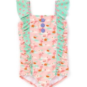 Matilda Jane Flamingos Slip and Slide Swimsuit